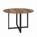 Ver imagem 3 de Mesa de Reunião Redonda 4 Lugares Pé Quadro
