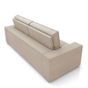 Ver mais imagens de Sofá Decorativo Hugo 2 Lugares 208cm Reclinável e Retrátil Veludo Bege G45 - Gran Belo
