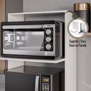Ver imagem 7 de Armário Suporte para Microondas e Forno Suspenso Cozinha Lauren Branco