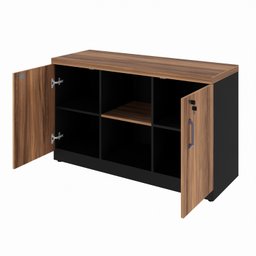 Armário para Escritório Multiuso Baixo com Chave 40mm - 2