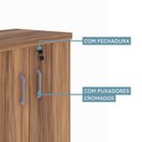 Ver imagem 7 de Armário para Escritório Multiuso Alto com Chave