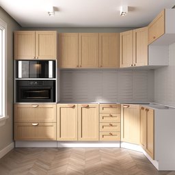 Cozinha Modulada 7 Peças sem Tampo 1 Torre 3 Aéreos 3 Balcões Arizona CabeCasa MadeiraOriginals - 1