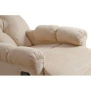 Ver mais imagens de Poltrona do Papai Reclinável Atlanta Pietra Zero Wall c/ Giro e Balanço Courano Bege - Probel