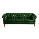 Ver imagem 4 de Conjunto Sofá Chesterfield 3 Lugares + 2 Poltronas Dom Pedro Verde