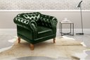 Ver imagem 7 de Conjunto Sofá Chesterfield 3 Lugares + 2 Poltronas Dom Pedro Verde
