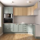 Ver imagem 1 de Cozinha Modulada 7 Peças sem Tampo 1 Torre 3 Aéreos 3 Balcões Arizona CabeCasa MadeiraOriginals