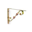Ver imagem 1 de Suporte Decorado Mão Francesa para Prateleira 20 cm Bicromatizado