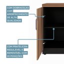 Ver imagem 5 de Armário para Escritório Multiuso Baixo com Chave 40mm Yescasa