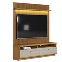 Ver imagem 6 de Estante Home Ripada 180cm Aloha para Tv até 75 Nature/off White G77 - Gran Belo