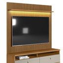 Ver imagem 7 de Estante Home Ripada 180cm Aloha para Tv até 75 Nature/off White G77 - Gran Belo