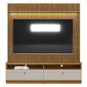 Ver imagem 2 de Estante Home Ripada 180cm Aloha para Tv até 75 Nature/off White G77 - Gran Belo