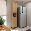 Ver imagem 1 de Paneleiro 2 Portas 40x21,5,5x30 cm Marrom/Mel