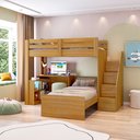 Ver imagem 1 de Beliche Star Office Infantil/Juvenil Multifuncional com Escrivaninha Casatema MadeiraOriginals Marro