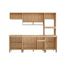 Ver imagem 4 de Cozinha Torino 7 - 253 x 220 x 51,5 Marrom/Mel