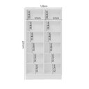 Ver imagem 5 de Cristaleira 120cm 2 Portas com Vidro 100% MDF Sevilha Branco/Ártico
