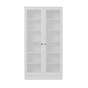 Ver imagem 7 de Cristaleira 120cm 2 Portas com Vidro 100% MDF Sevilha Branco/Ártico