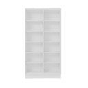 Ver mais imagens de Cristaleira 120cm 2 Portas com Vidro 100% MDF Sevilha Branco/Ártico