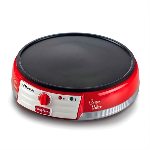 Máquina de Crepe Party Time Vermelho 1000w 127v - Ariete