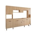 Ver imagem 2 de Cozinha Torino 8 - 290 x 220 x 51,5 Marrom/Mel
