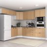 Cozinha Modulada 8 Peças com Tampo 1 Torre 4 Aéreos 3 Balcões Arizona CabeCasa MadeiraOriginals - 1