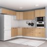 Cozinha Modulada 8 Peças sem Tampo 1 Torre 4 Aéreos 3 Balcões Arizona CabeCasa MadeiraOriginals - 1