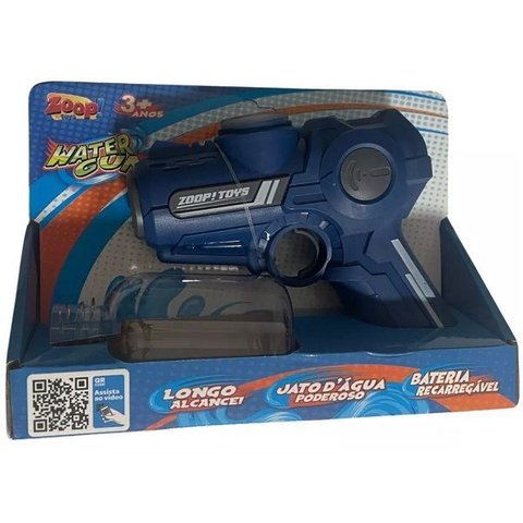 Pistola de Agua Infantil com Luz Zoop Toys Zp01282 Azul