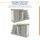 Ver mais imagens de Cozinha Modulada 8 Peças com Tampo 1 Torre 4 Aéreos 3 Balcões Arizona CabeCasa MadeiraOriginals