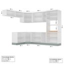Ver imagem 3 de Cozinha Modulada 8 Peças sem Tampo 1 Torre 4 Aéreos 3 Balcões Arizona CabeCasa MadeiraOriginals