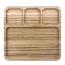 Ver imagem 1 de Petisqueira Divisões Ecokitchen Bambu 25 Cm Mimo Bm20392