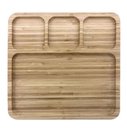 Ver imagem 1 de Petisqueira Divisões Ecokitchen Bambu 25 Cm Mimo Bm20392