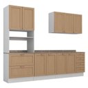 Ver mais imagens de Cozinha Modulada 4 Peças com Tampo 1 Torre 1 Aéreo 2 Balcões Arizona CabeCasa MadeiraOriginals