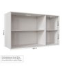 Cozinha Modulada 4 Peças com Tampo 1 Torre 1 Aéreo 2 Balcões Arizona CabeCasa MadeiraMadeira - 10