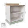 Cozinha Modulada 4 Peças com Tampo 1 Torre 1 Aéreo 2 Balcões Arizona CabeCasa MadeiraMadeira - 12