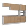 Cozinha Modulada 5 Peças com Tampo 1 Torre 2 Aéreos 2 Balcões Arizona CabeCasa MadeiraOriginals - 8