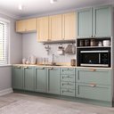 Ver imagem 1 de Cozinha Modulada 5 Peças com Tampo 1 Torre 2 Aéreos 2 Balcões Arizona CabeCasa MadeiraOriginals