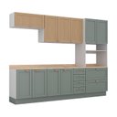 Ver mais imagens de Cozinha Modulada 5 Peças com Tampo 1 Torre 2 Aéreos 2 Balcões Arizona CabeCasa MadeiraOriginals