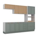 Ver imagem 7 de Cozinha Modulada 5 Peças sem Tampo 1 Torre 2 Aéreos 2 Balcões Arizona CabeCasa MadeiraOriginals