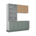 Ver imagem 7 de Cozinha Modulada 4 Peças sem Tampo 2 Aéreos 2 Balcões Arizona CabeCasa MadeiraOriginals