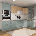 Ver imagem 1 de Cozinha Modulada 9 Peças sem Tampo 1 Torre 4 Aéreos 4 Balcões Arizona CabeCasa MadeiraOriginals