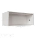 Ver mais imagens de Cozinha Planejada 9 Peças sem Tampo 1 Torre 4 Aéreos 4 Balcões Arizona CabeCasa MadeiraOriginals Verde/Figueira/Menta