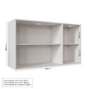 Ver mais imagens de Cozinha Planejada 3 Peças sem Tampo 2 Aéreos 1 Balcão Arizona CabeCasa MadeiraOriginals Marrom/Figueira