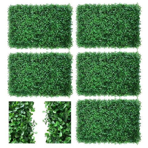6 Paineis Amendoim Artificial (60x40) para Jardim Vertical Decoração Interna Rápida de Apartamento