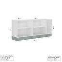 Ver imagem 2 de Cozinha Modulada 3 Peças sem Tampo 2 Balcões Arizona CabeCasa MadeiraOriginals