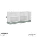 Ver imagem 2 de Cozinha Modulada 2 Peças sem Tampo 2 Balcões Arizona CabeCasa MadeiraOriginals