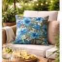 Ver imagem 1 de Almofada Decorativa Firenze Alasca 40x40cm Azul