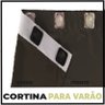 cortina blackout em tecido Livia 5,00 x 2,70 c/voal marrom - 6