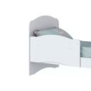 Ver imagem 5 de Berço / Mini Cama Infantil Bala de Menta 3 em 1 (2 Un) Rústico/branco - Henn