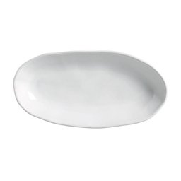 Conjunto com 4 Travessas Oval Funda G Orgânico New White 32x16cm 650ml - 1