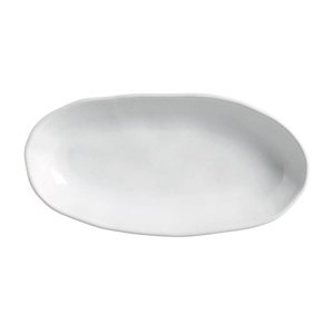 Conjunto com 4 Travessas Oval Funda G Orgânico New White 32x16cm 650ml