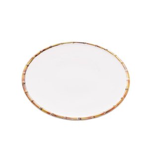 Prato de Bolo Melamina Bambu Asper 33 cm - Mimo Style